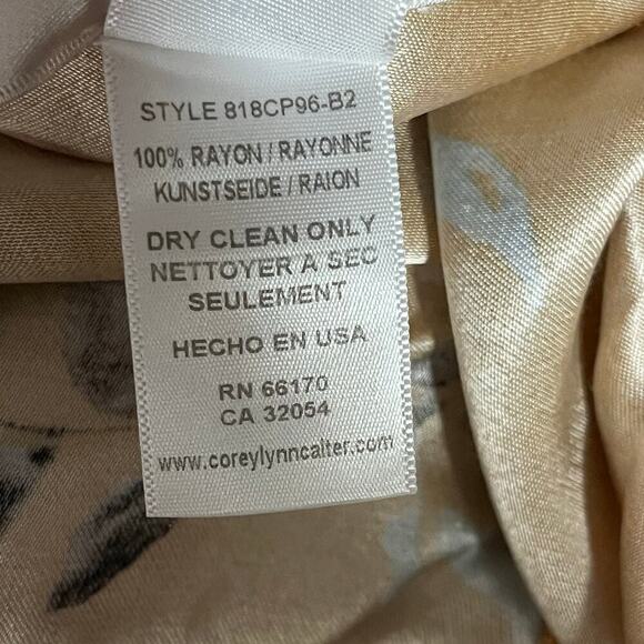 Corey Lynn Calter Anthropologie Floral Jumpsuit Size Small - Picture 7 of 10